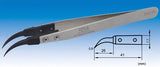 ESD-7A Exchange Tip Electro Static Discharge Safe Vetus Stainless Tweezers - Electro-Optix Inc.