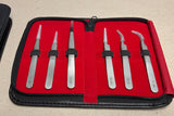 Vetus Tweezers Watchmakers Precision Tweezer Set – 7 Piece Professional Jewelry & Watch Repair Tweezers with Case | TweezerStore vetustweezers Vetus Tweezers
