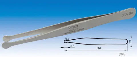VETUS SA-6A Präzisions-Pinzette Aus Edelstahl – Superfein, Säurebeständig & Antimagnetisch