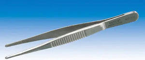Electro-Optix Inc. MT-125  Dull Broad   Stainless Medical Tweezers (Serrated Tip Tweezers) vetustweezers Electro-Optix Inc.